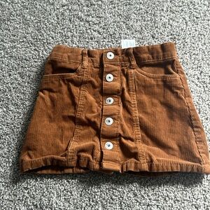 Brown Codoroy Oshkosh Girls skirt